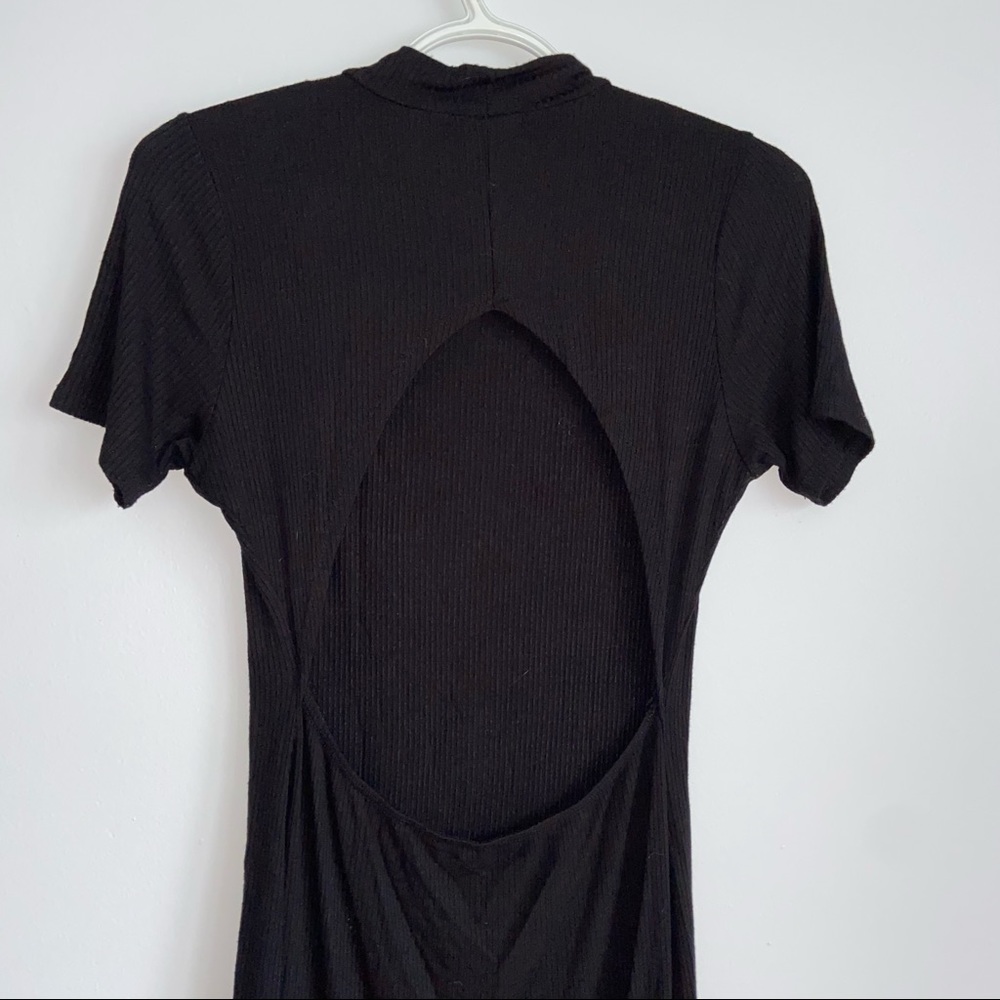 Open Back Mini Dress - Picture 3 of 4